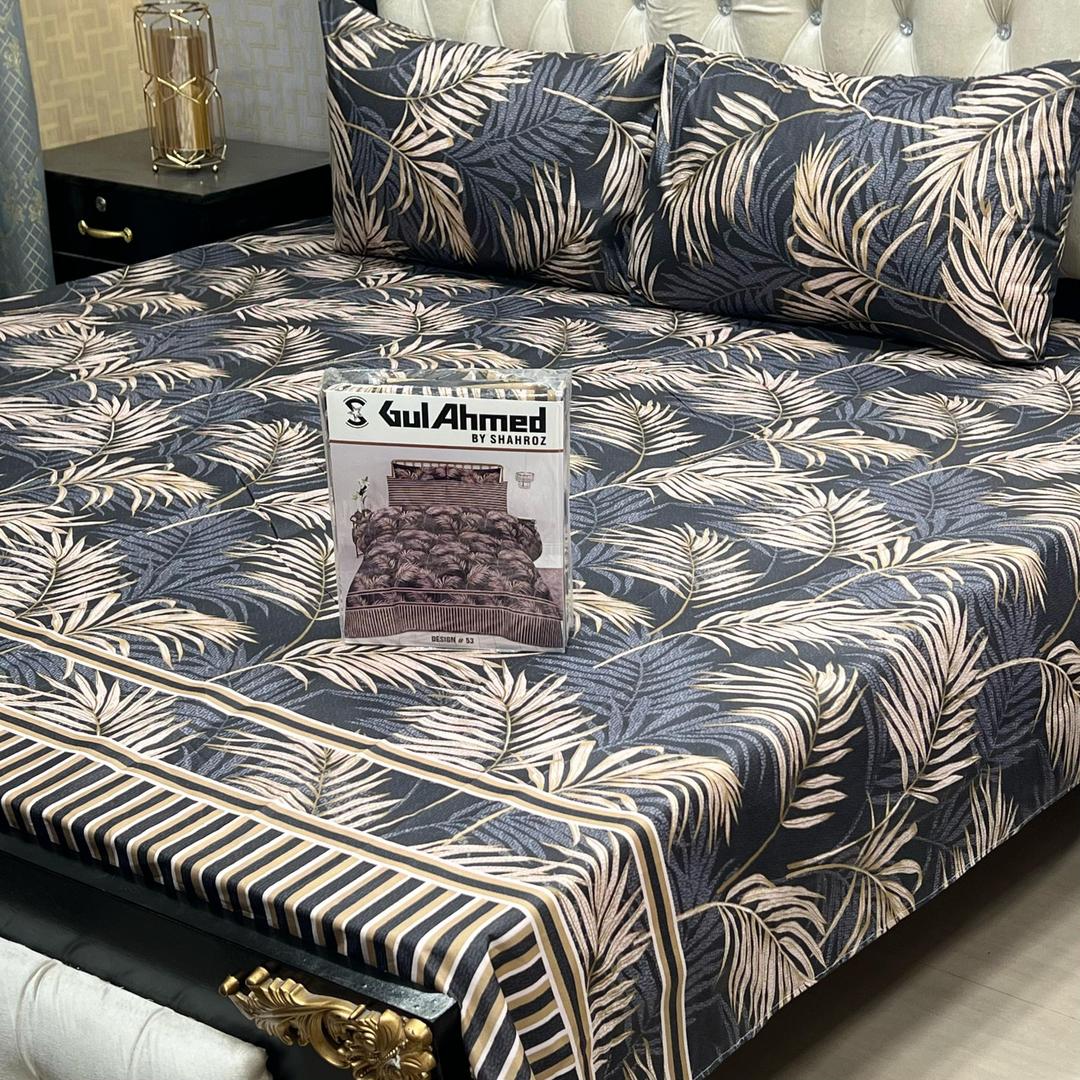 Cotton Salonica Printed bedsheet