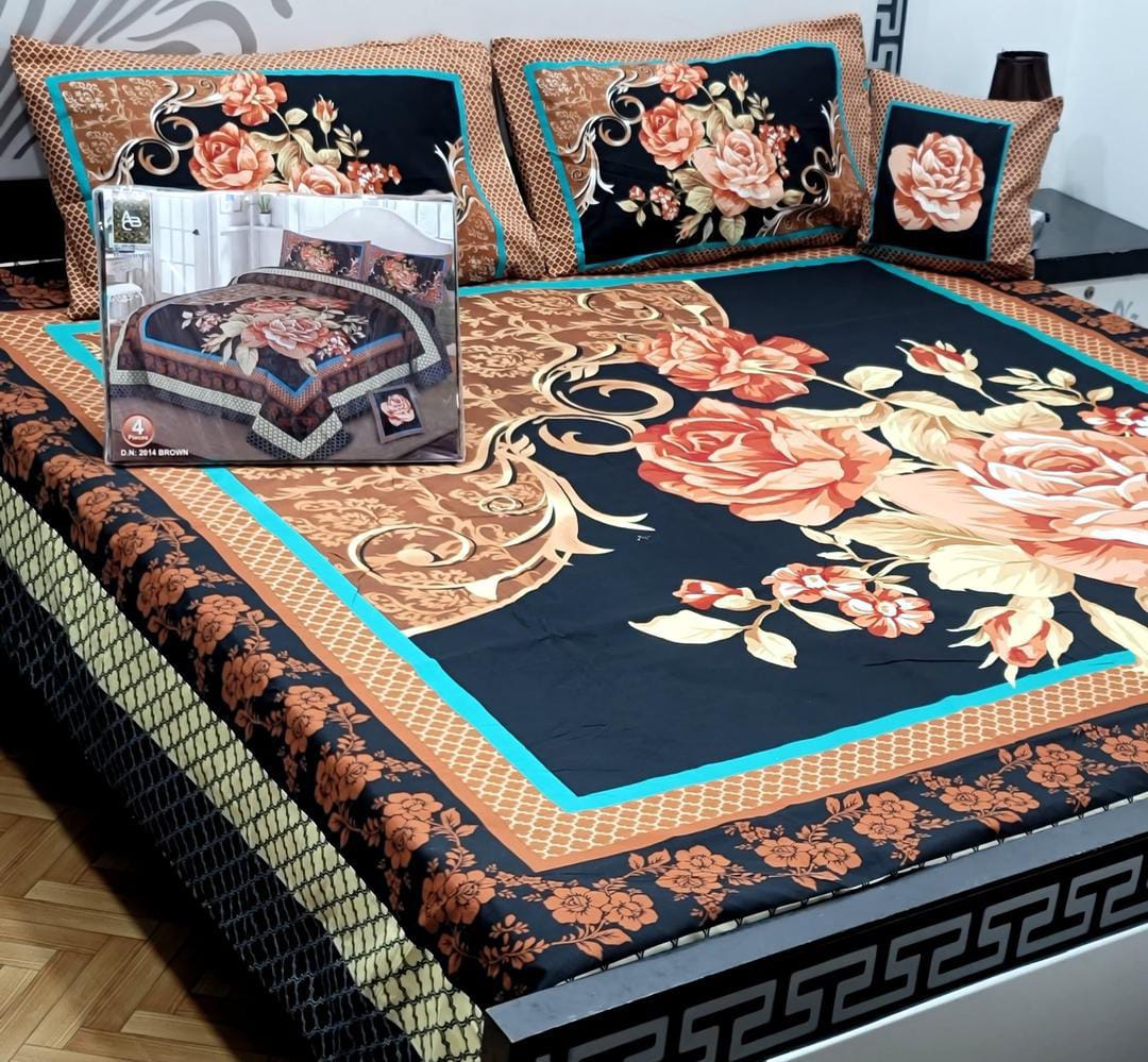 crystal  Cotton bedsheet