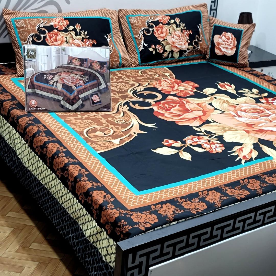 crystal  Cotton bedsheet