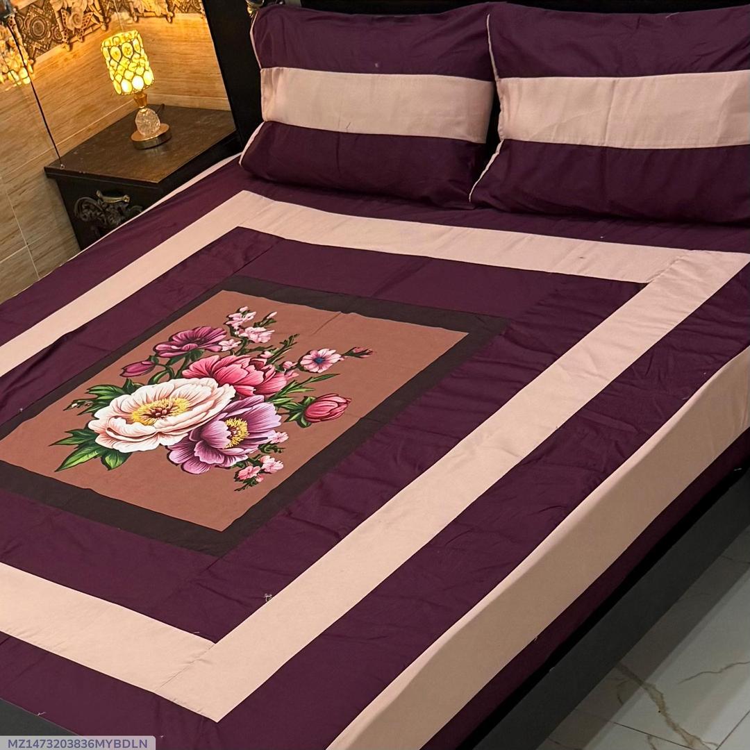3pcs cotton sotton patchwork sheets