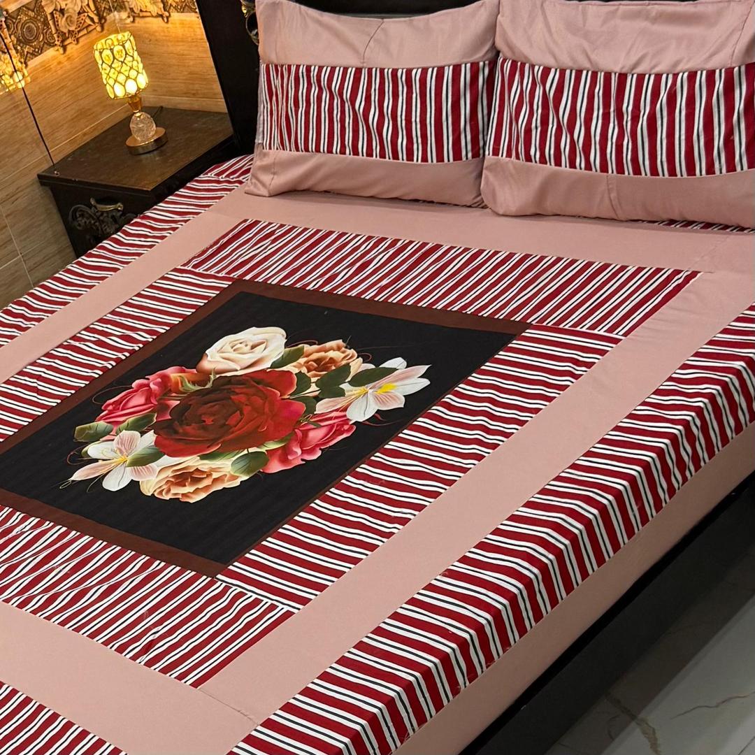 3pcs cotton sotton patchwork sheets