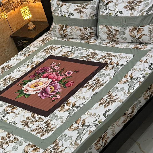 3pcs cotton sotton patchwork sheets