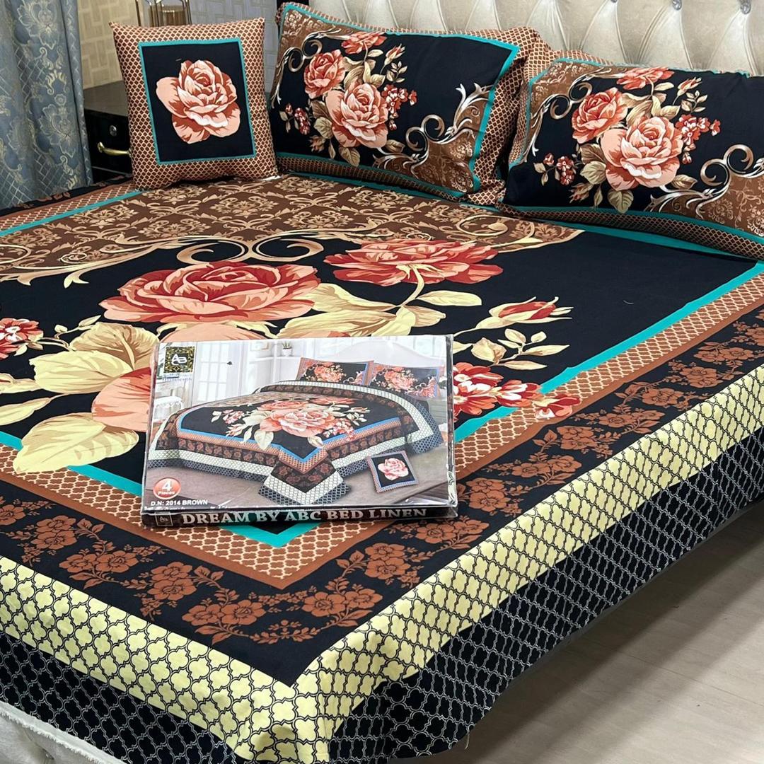 Crystal Cotton Bedsheet