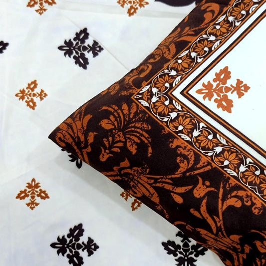 Crystal Cotton Printed  Double Bed