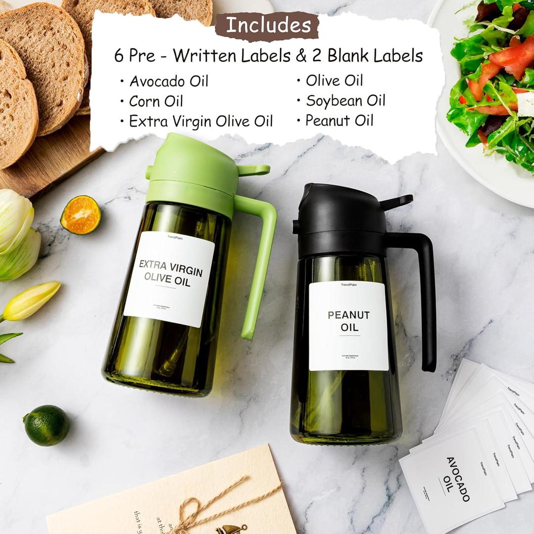 2 in 1 oil spray bottle