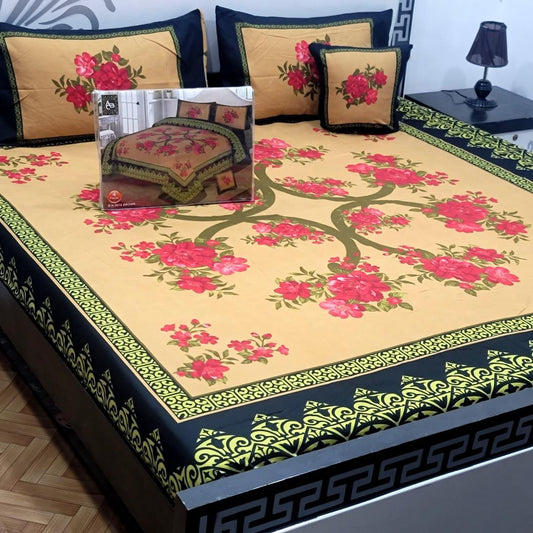 Crystal Cotton Bedsheet